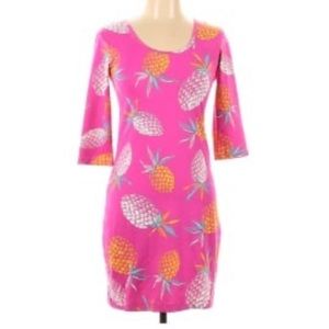 Persifor Hot Pink Pineapple Dress